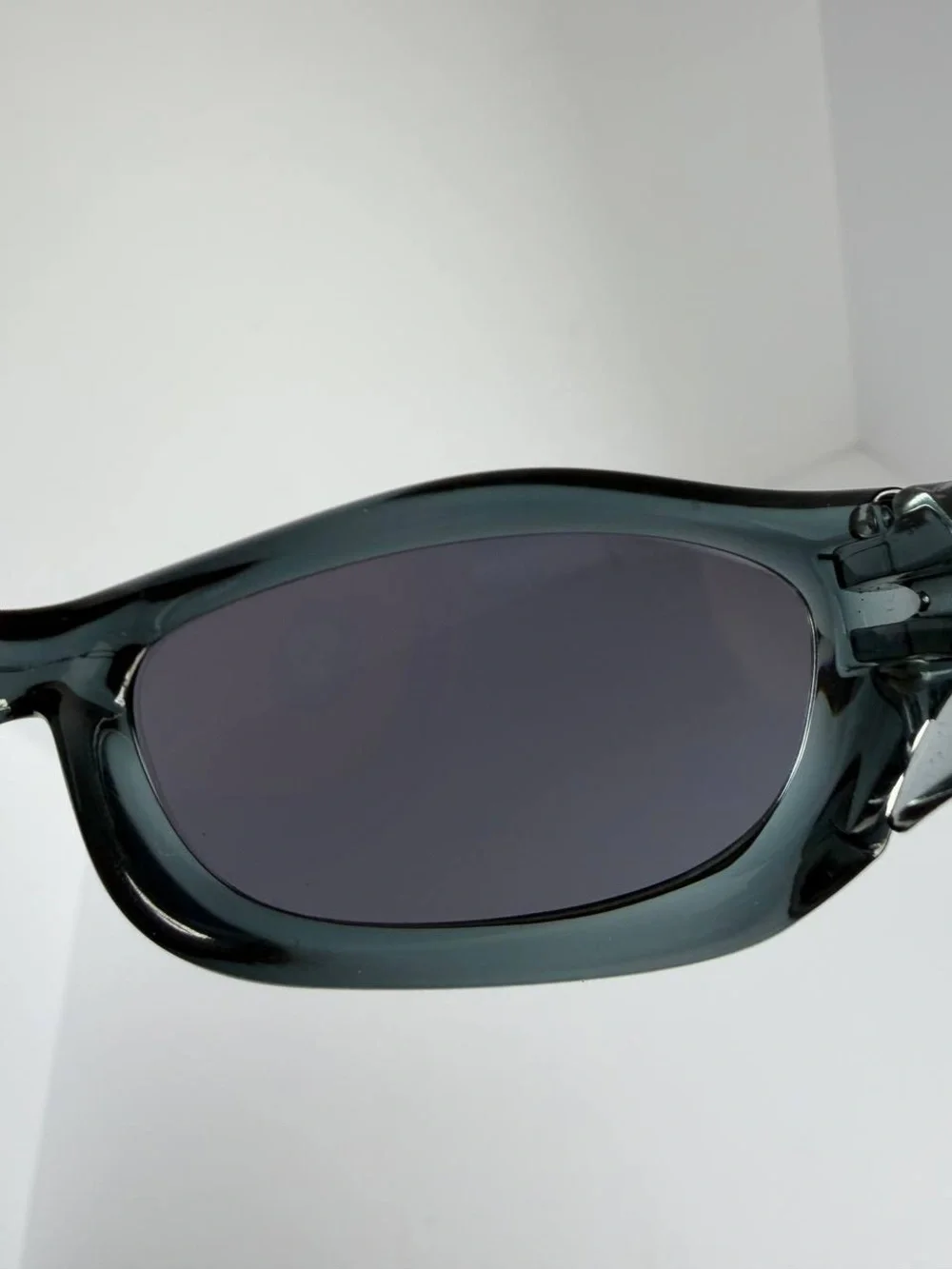 Vintage Oakley Unknown Crystal Black Smoky Sunglasses